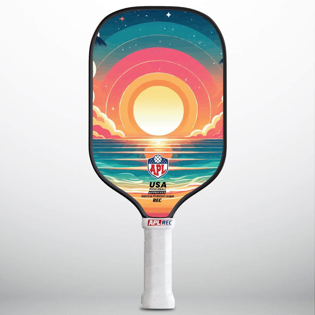 APL - Colorful Patterns Pickleball Paddle | 16mm Carbon Fiber | Best Pickleball Paddles | American Pickleball League