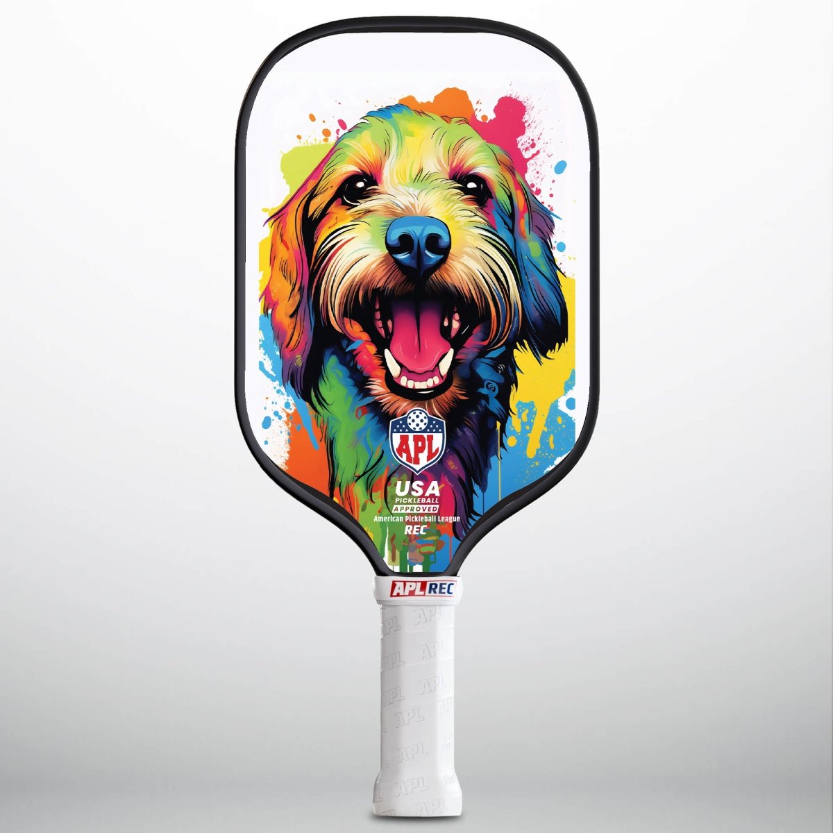 APL - Dog | 16mm Carbon Fiber | Best Pickleball Paddles | American Pickleball League