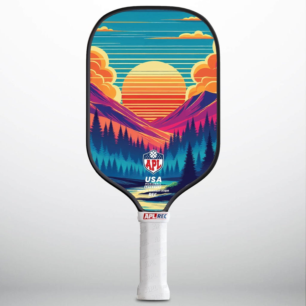 APL - Trees Pickleball Paddle | 16mm Carbon Fiber | Best Pickleball Paddles | American Pickleball League