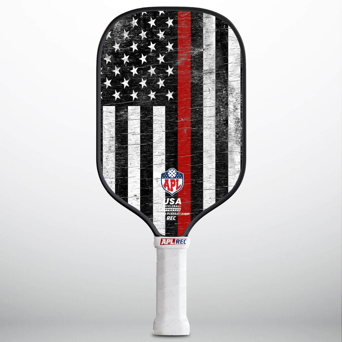 APL - Red Line Pickleball Paddle | 16mm Carbon Fiber | Best Pickleball Paddles | American Pickleball League