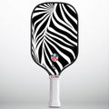 APL - White Black Patterns Pickleball Paddle | 16mm Carbon Fiber | Best Pickleball Paddles | American Pickleball League