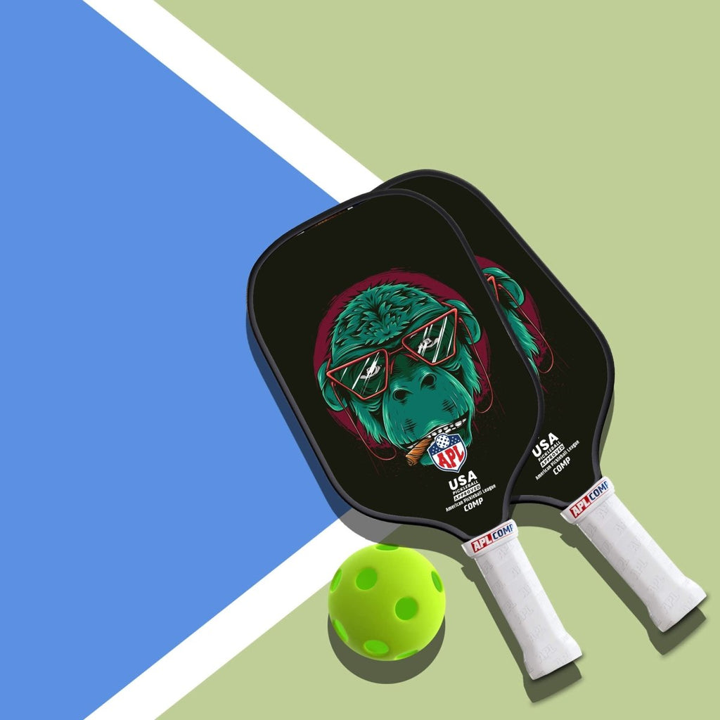 APL - Skull Glasses Pickleball Paddle | 16mm Carbon Fiber | Best Pickleball Paddles | American Pickleball League