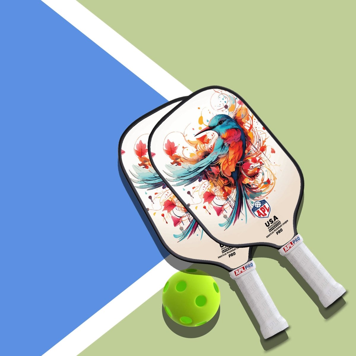 APL - Sparrow | 16mm Carbon Fiber | Best Pickleball Paddles | American Pickleball League