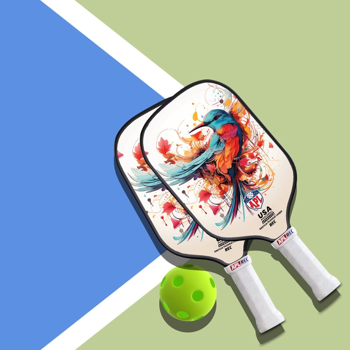 APL - Sparrow | 16mm Carbon Fiber | Best Pickleball Paddles | American Pickleball League