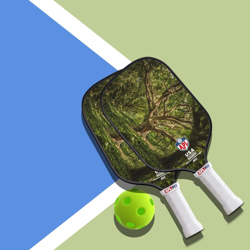 APL - Tree Pickleball Paddle | 16mm Carbon Fiber | Best Pickleball Paddles | American Pickleball League