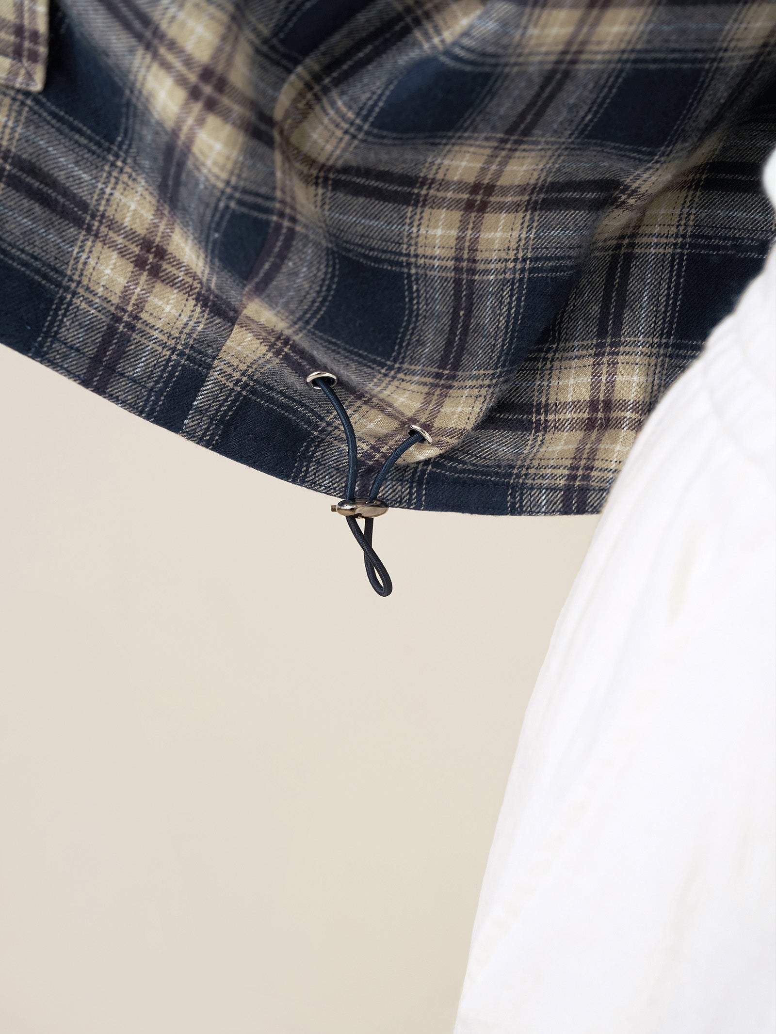 LINTICO Tencel Linen Reversible Crew Neck Casual Jacket CHLOE — comparison shot