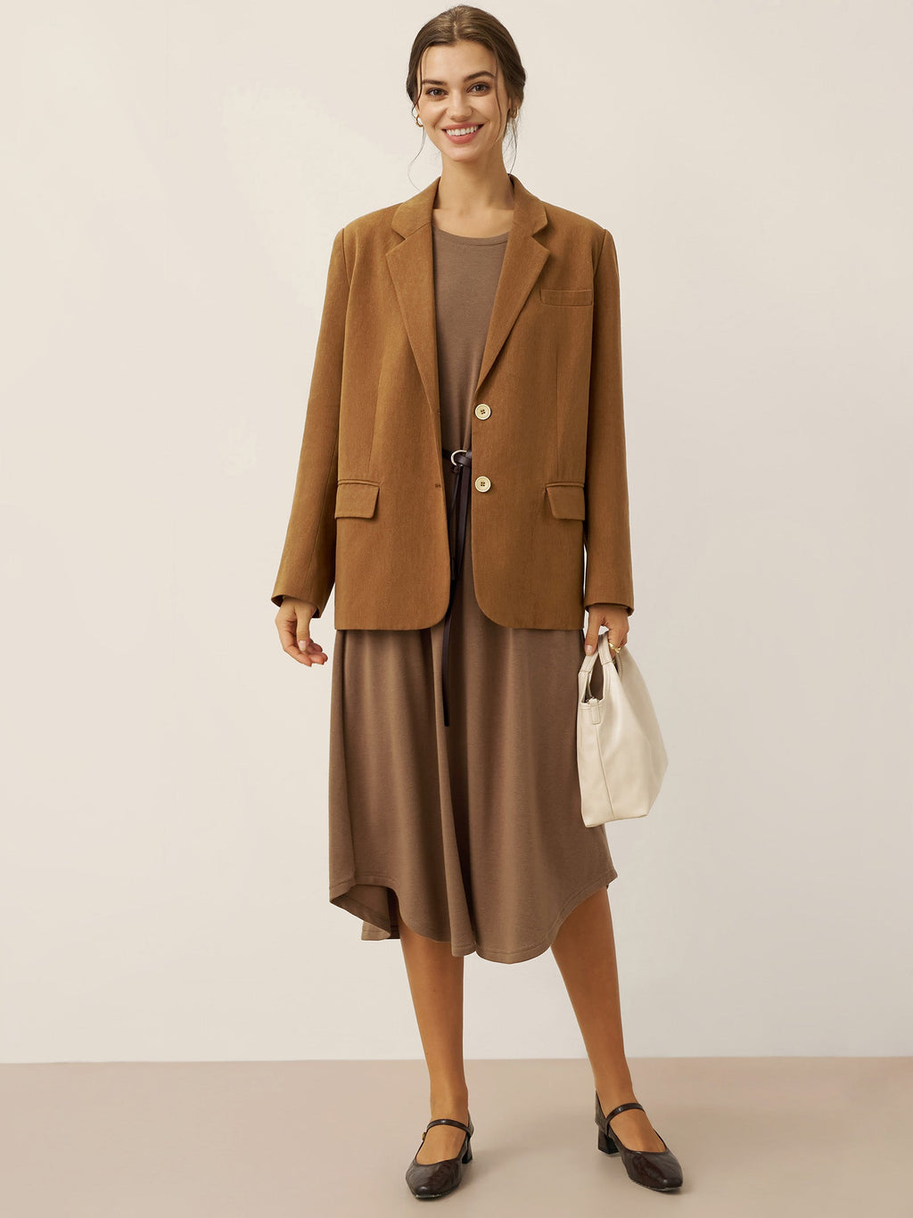 LINTICO LINTICO Lyocell Linen Tailored Blazer CASSIDY — detail shot 9