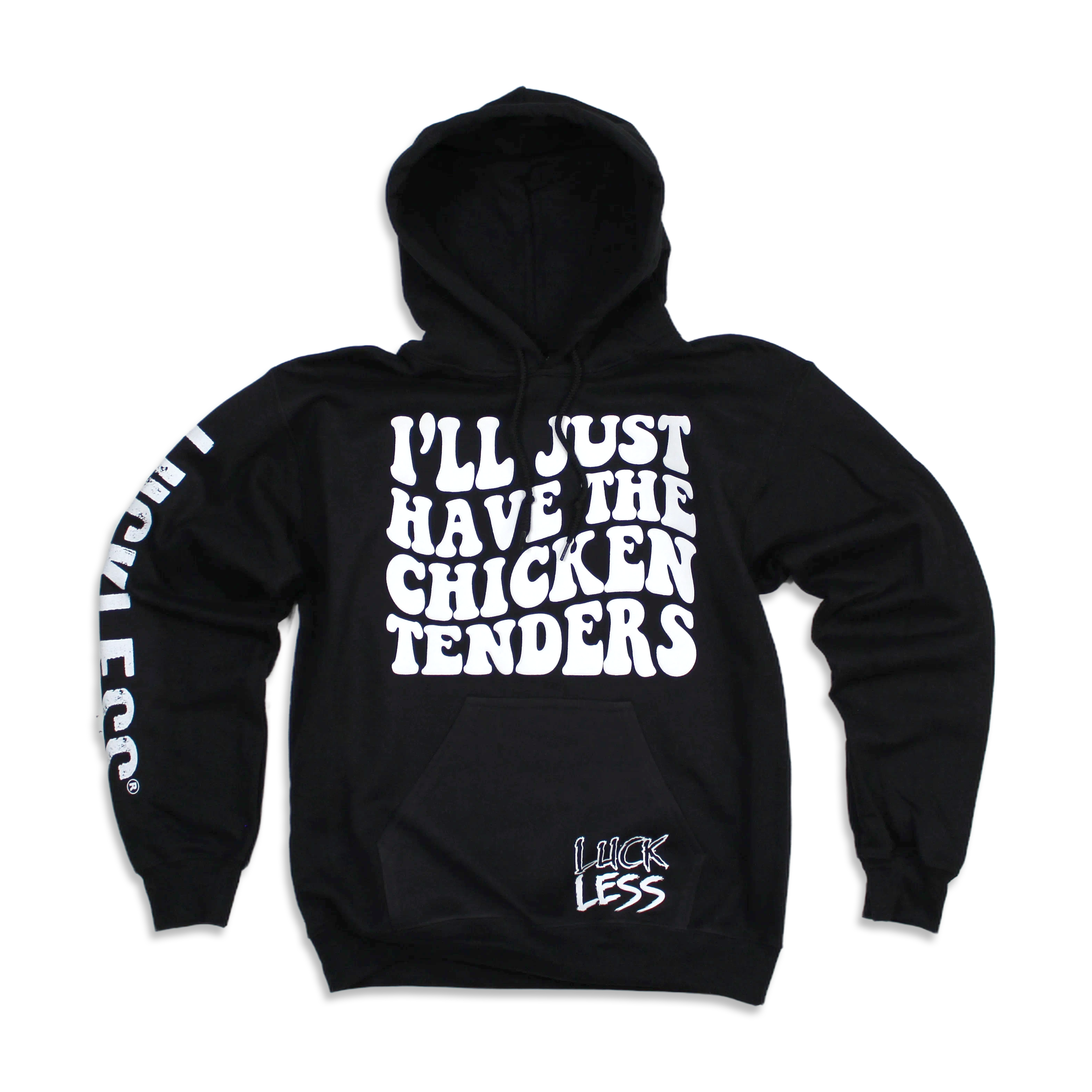 Luckless Outfitters Chicken Tenders Hoodie — main product shot