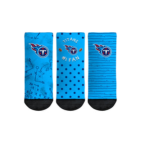 Rock 'Em Socks Tennessee Titans - Number 1 Fan 3-Pack (Toddler)