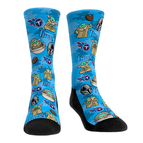Rock 'Em Socks Tennessee Titans - Star Wars  - Grogu All-Over