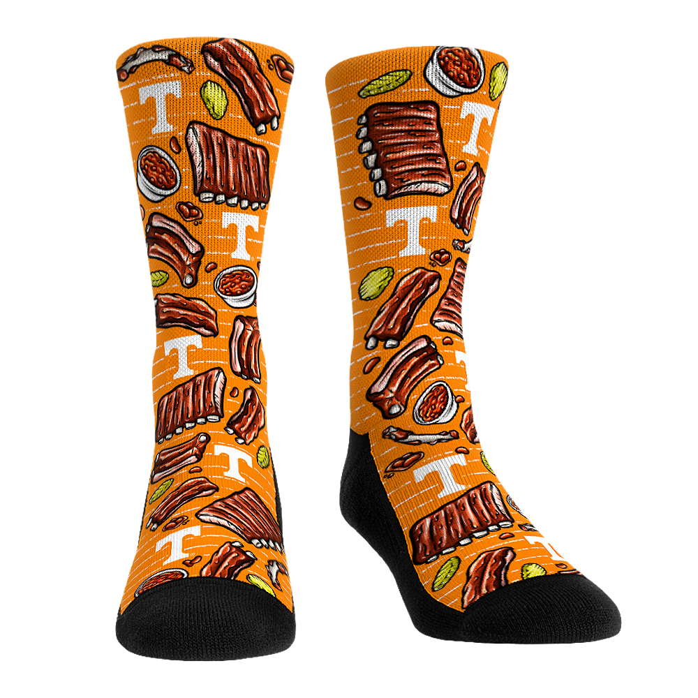 Rock 'Em Socks Rock 'Em Socks Tennessee Volunteers - BBQ All-Over — main product shot