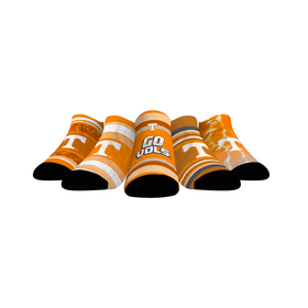 Rock 'Em Socks Tennessee Volunteers - Super Fan 5-Pack (Low Cut)