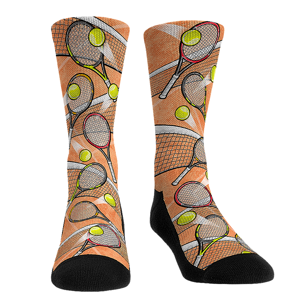 Rock 'Em Socks Rock 'Em Socks Tennis - All-Over (Clay) — main product shot
