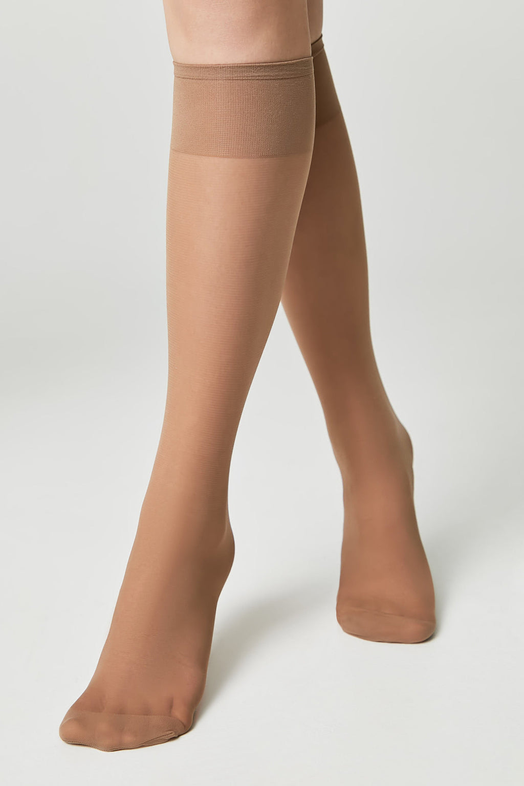 TheRanok.com Knee Highs Conte Tension 40 Den (2 pairs) — comparison shot