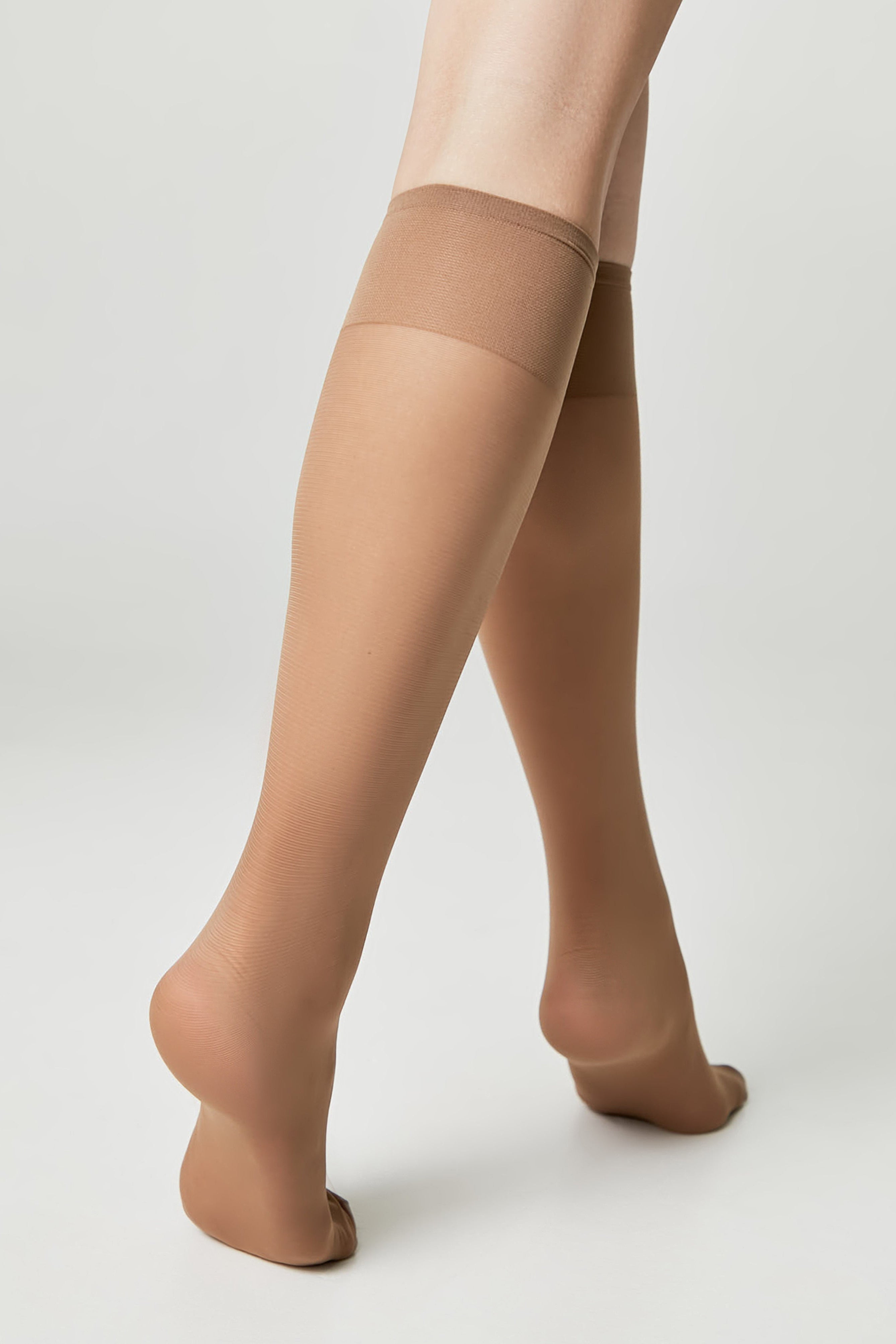 TheRanok.com Knee Highs Conte Tension 40 Den (2 pairs) — product on model