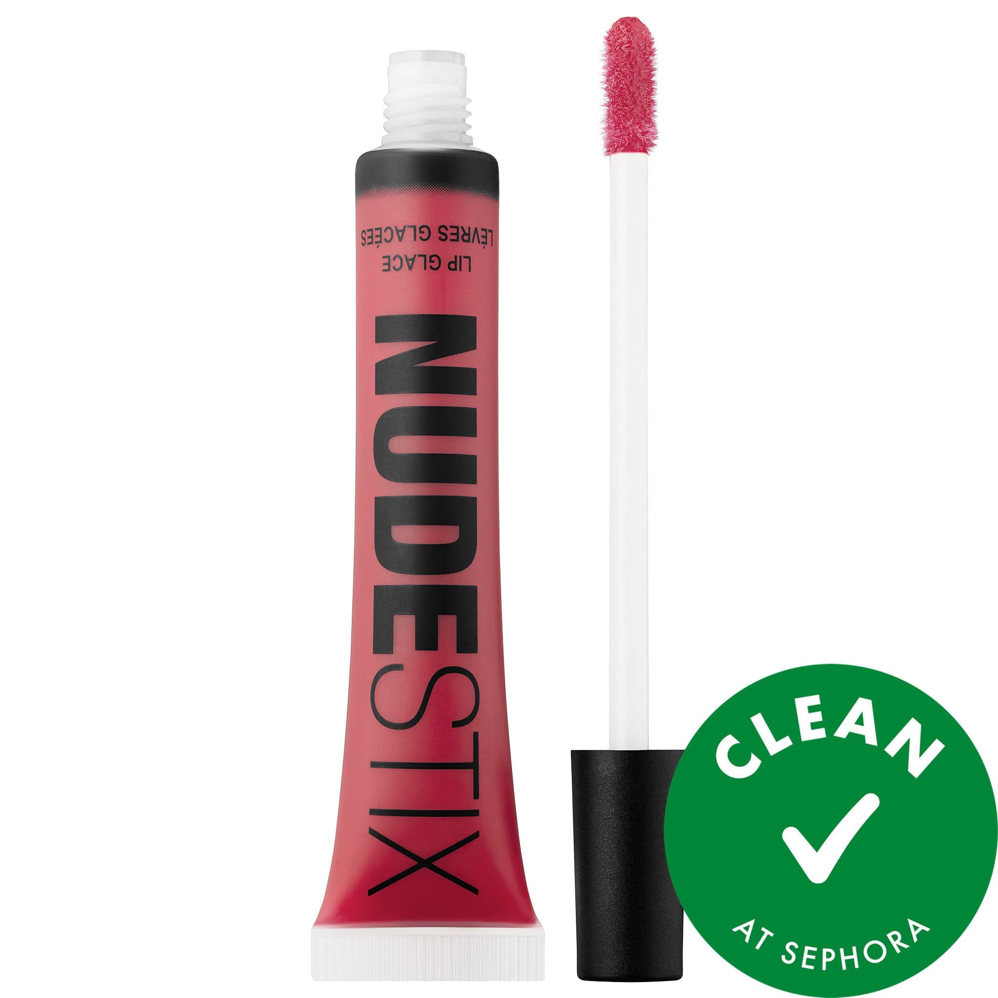 Nude Plumping Lip Glace: Volumizing, Hydrating & Vegan Lip Gloss for All Skin Tones - Peptide Lip Treatment, Cruelty-Free Beauty