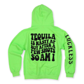 Luckless Outfitters Tequila is Nasty Hoodie — main product shot