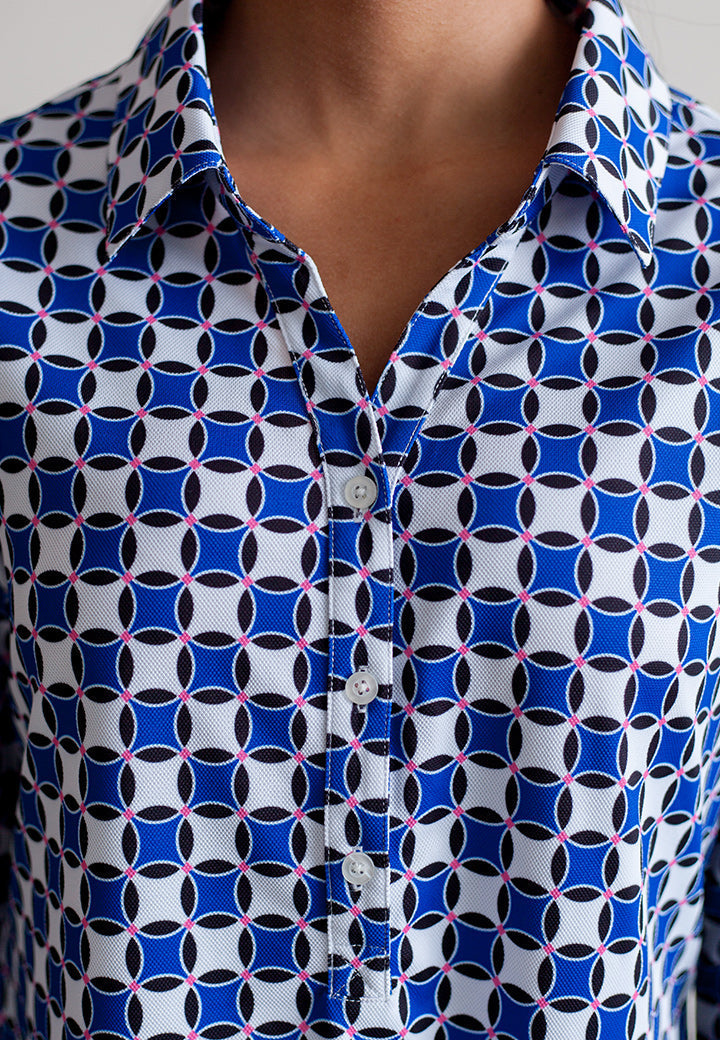 Buki Terrace Tunic Shirt — detail close-up