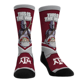 Rock 'Em Socks Texas A&M Aggies - Star Wars  - This Is The Way