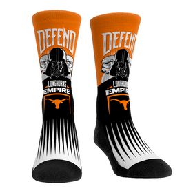 Rock 'Em Socks Texas Longhorns - Star Wars  - Defend The Empire