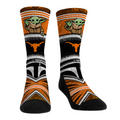 Rock 'Em Socks Texas Longhorns - Star Wars  - Grogu Intergalactic Fan — main product shot