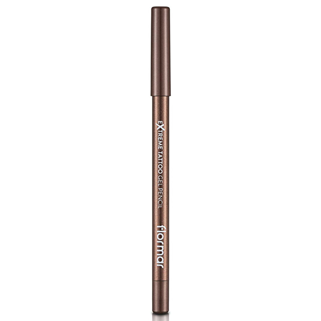 Flormar Extreme Tattoo Glitzy Brown Gel Eyeliner Pencil: Waterproof, Smudge-Proof, Long-Lasting Eye Makeup for All-Day Glamour