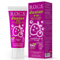 Rocs Children's Toothpaste - Natural Forest Fruits Flavor for Kids Aged 6-12, Strengthens Teeth & Encourages Brushing