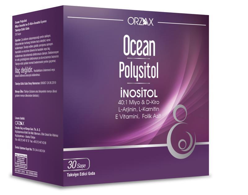 Ocean Nutrition - Inositol, L-Arginine & Vitamin E - 30 Sachets