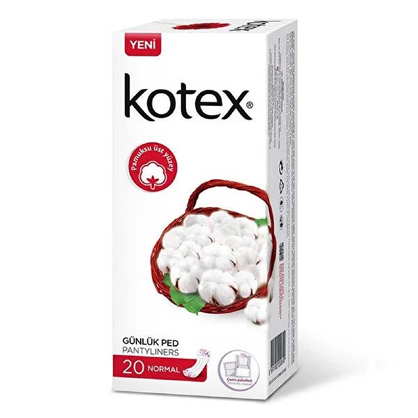 Kotex Anydays: Cotton Panty Liners - Daily Feminine Hygiene Protection, Soft & Comfortable - 20 Count
