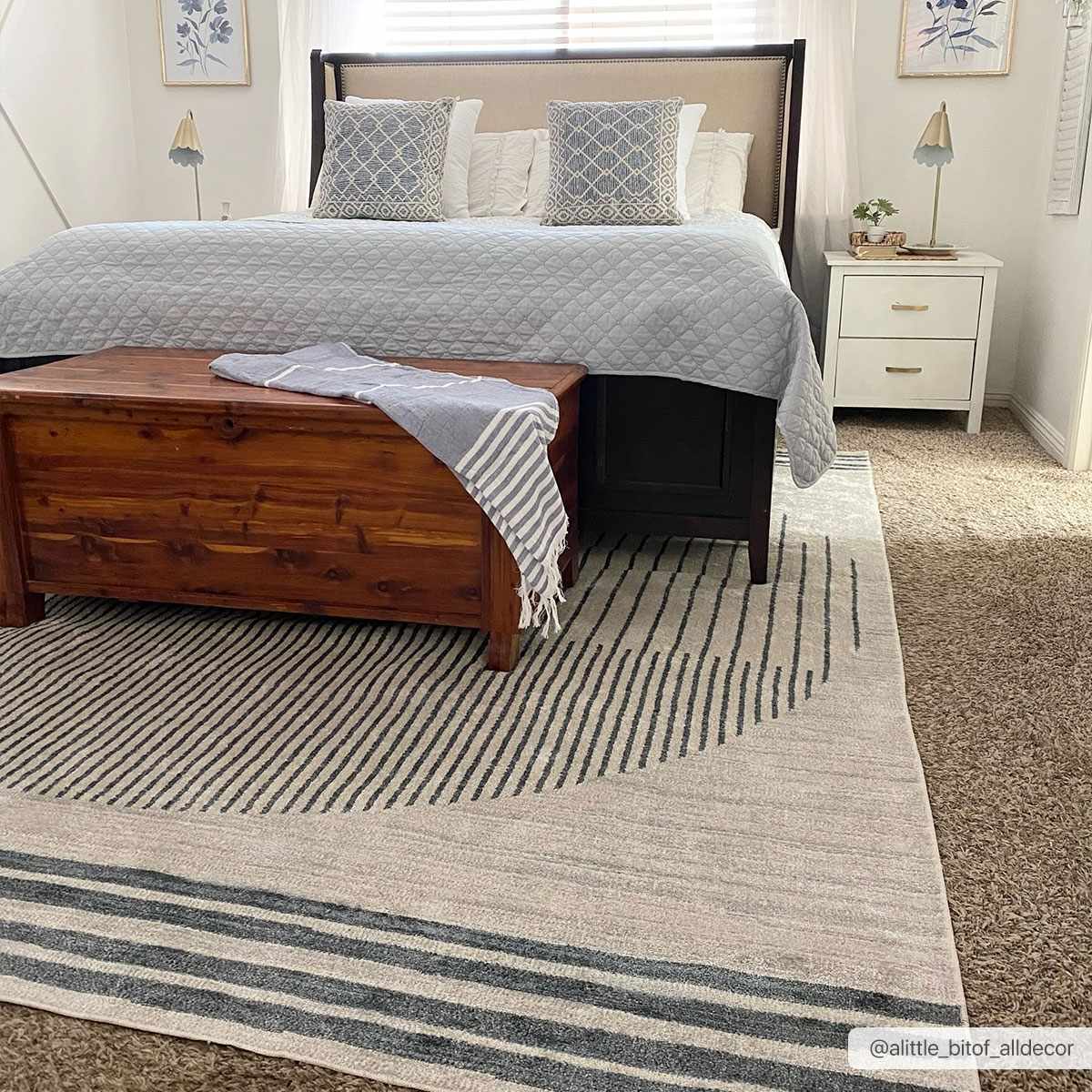 Thad Medium Gray Washable Area Rug – Boutique Rugs, view 10