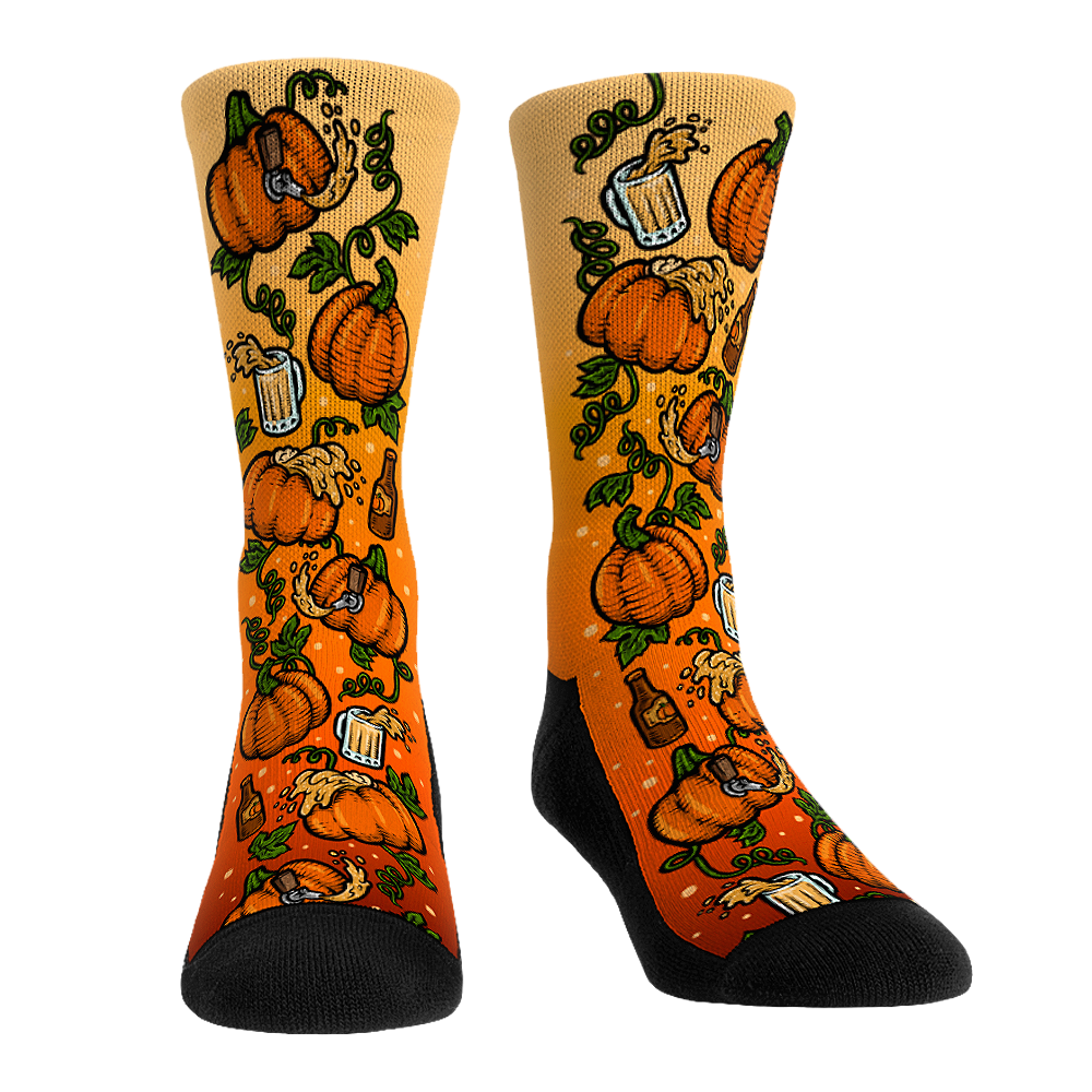 Rock 'Em Socks Rock 'Em Socks Pumpkin Beer - All-Over — main product shot