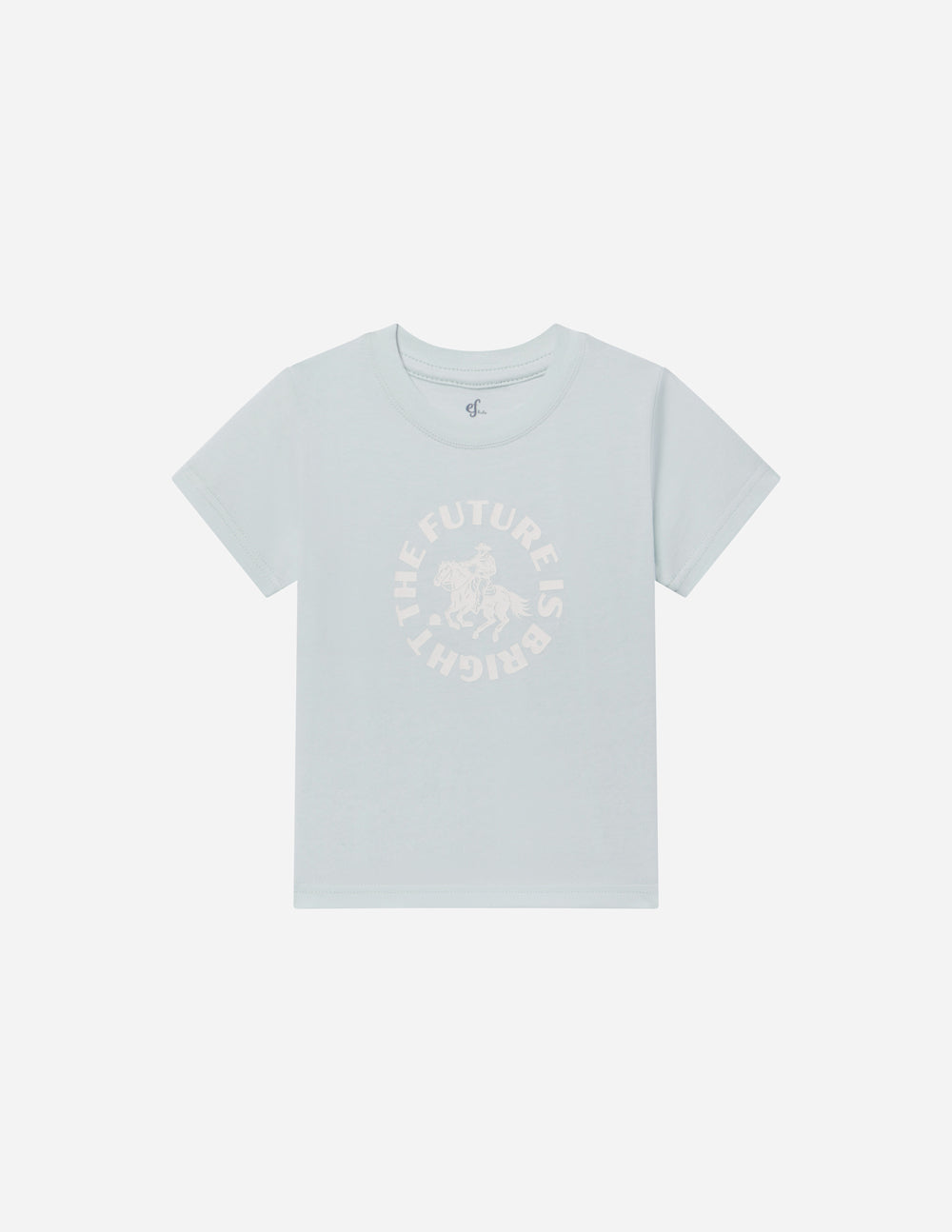 Elevated Faith The Future Is Bright Kids Tee — size reference