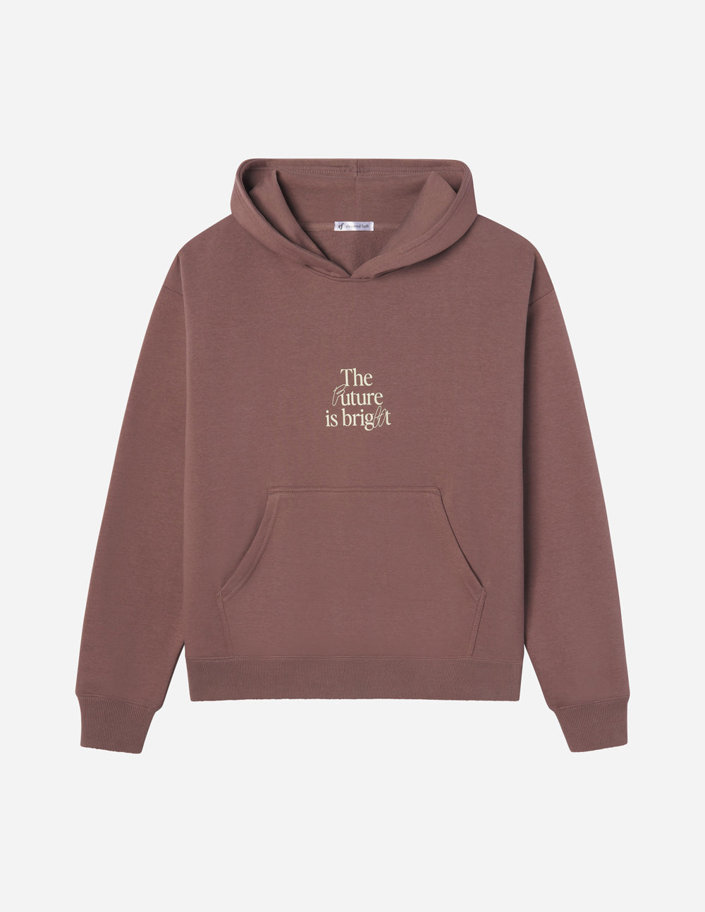 Elevated Faith The Future is Bright Unisex Hoodie — comparison shot