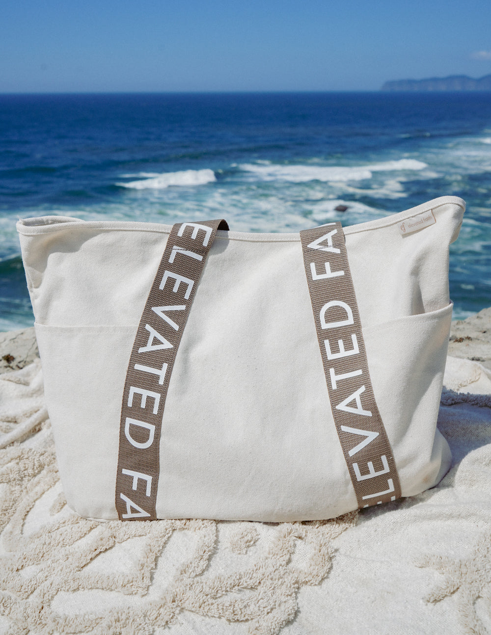 Elevated Faith The Large Everyday Tote — side view