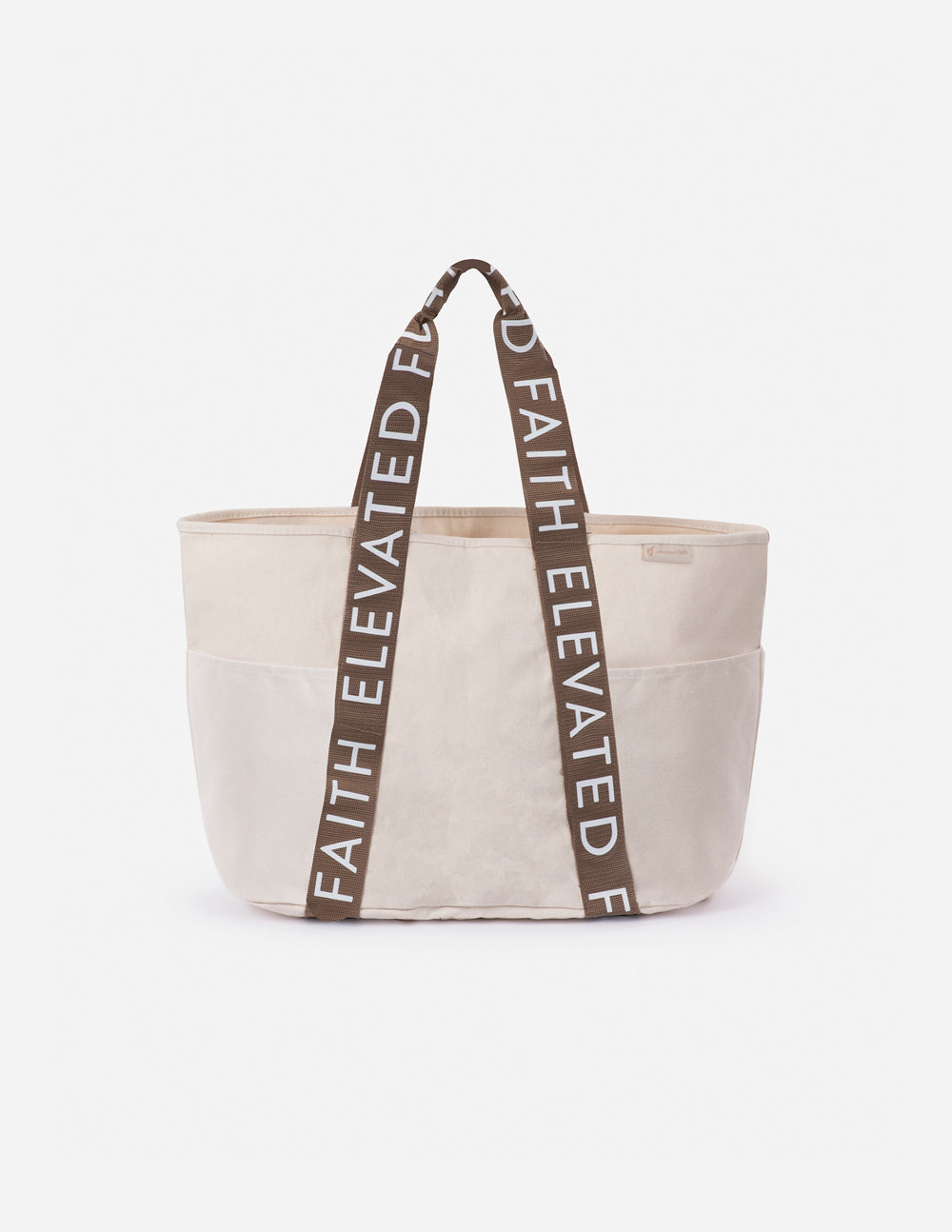 Elevated Faith The Large Everyday Tote — detail close-up