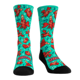 Rock 'Em Socks The Little Mermaid - Sebastian All-Over