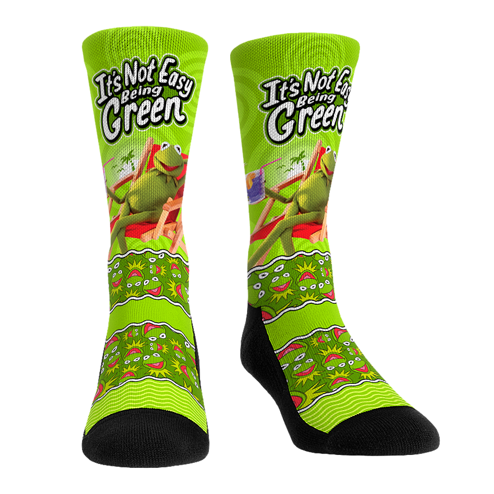 Rock 'Em Socks Rock 'Em Socks Kermit the Frog - It's Not Easy Being Green — main product shot