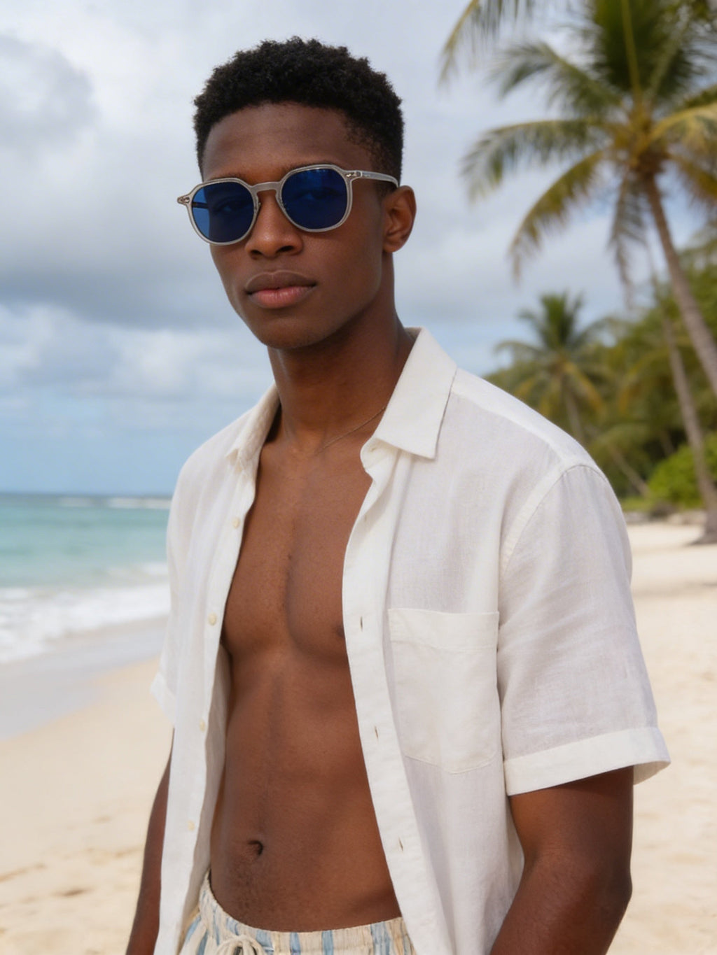 OHO's OHO's SWELL Sunglasses (Color Variant 4) — Oversized Swell Silhouette — Oversized detail