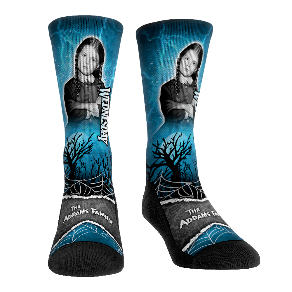 Rock 'Em Socks Rock 'Em Socks The Addams Family - Wednesday Classic — main product shot