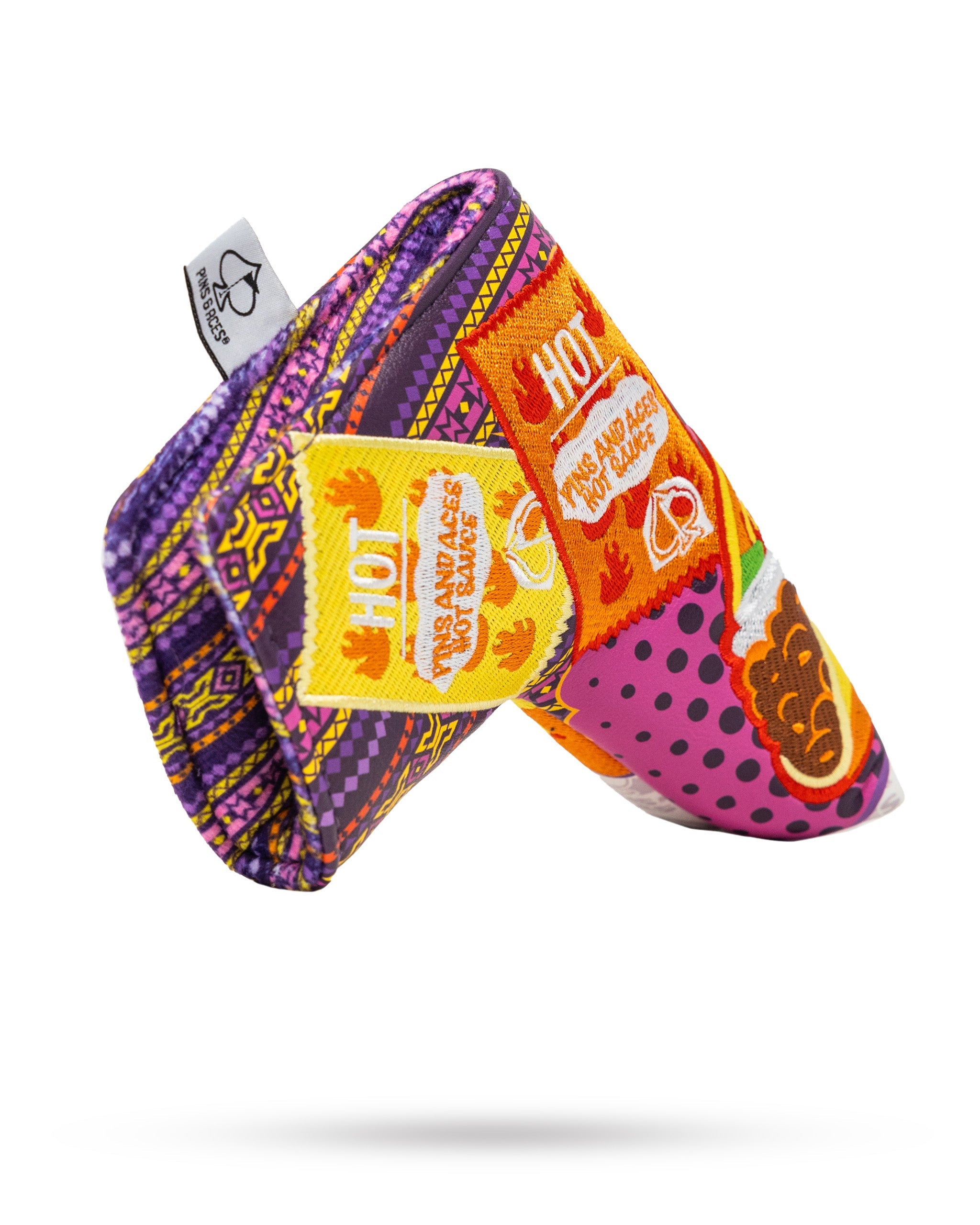 Pins and Aces The Bogey Supreme - Blade Putter Cover — comparison shot