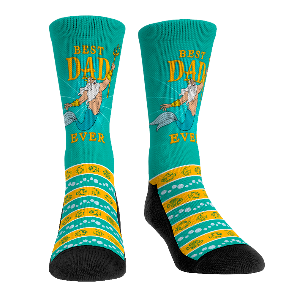 Rock 'Em Socks Rock 'Em Socks The Little Mermaid - Best Dad Ever — main product shot
