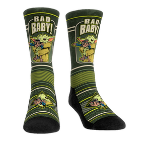 Rock 'Em Socks The Mandalorian - Grogu Bad Baby (Season 3)