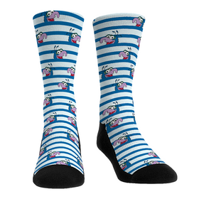 Rock 'Em Socks Gonzo - Peek-A-Boo Stripes