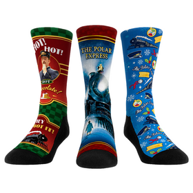Rock 'Em Socks The Polar Express - 3-Pack