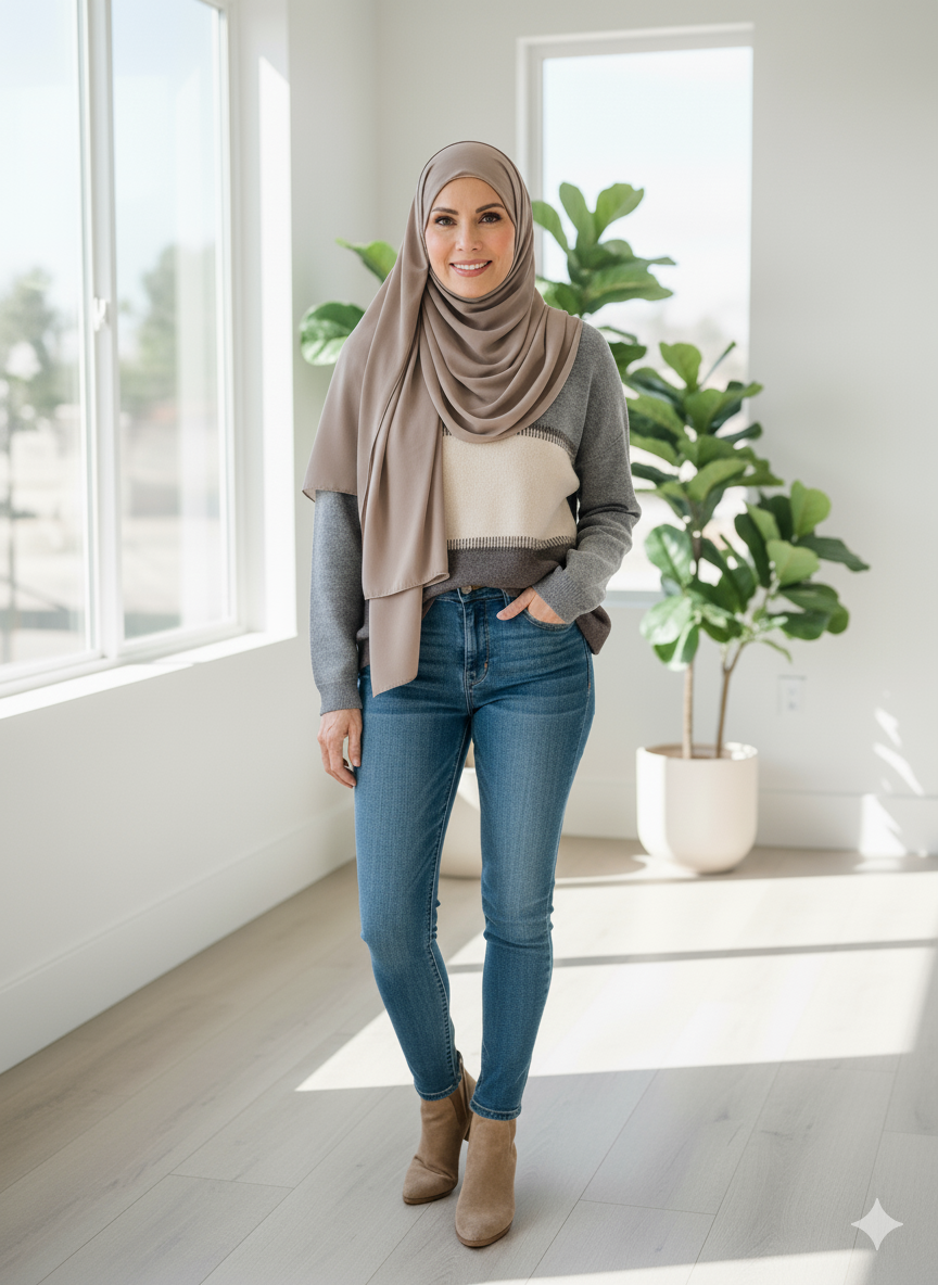 KADOU BOUTIQUE The Sedona Knit Top by Keren Hart — detail close-up