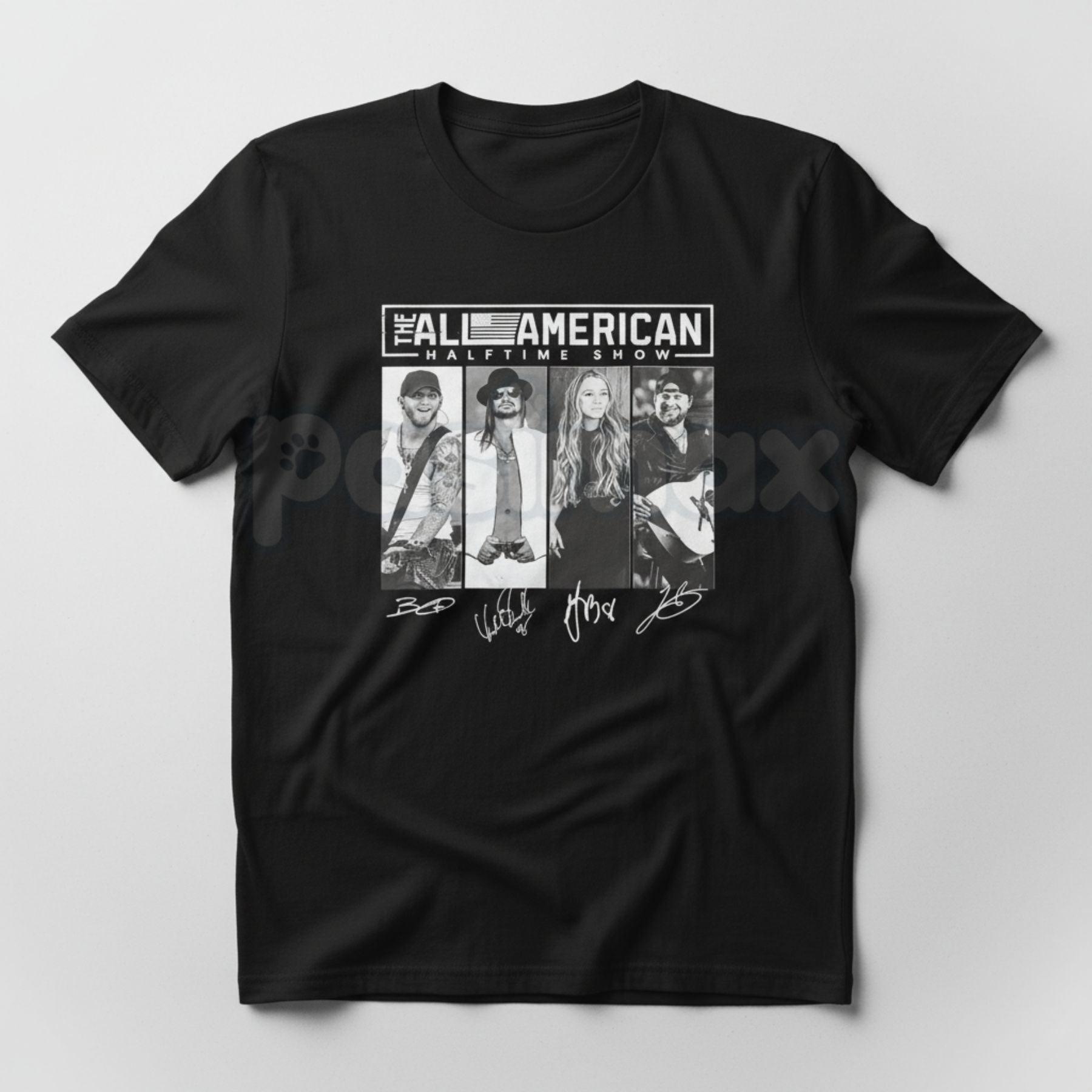 Pasimax "The All American Halftime Show" T-Shirt - Vintage Marching Band Graphic Tee, Classic Americana Sports Performance Sh