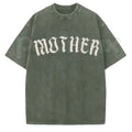 Pasimax The Matriarch: Mother Gothic Washed Tee – Dark Mystic Graphic Shirt, Vintage Distressed Heavy Cotton Top — main produ