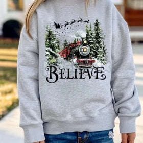 The Polar Express Believe Christmas Sweatshirt