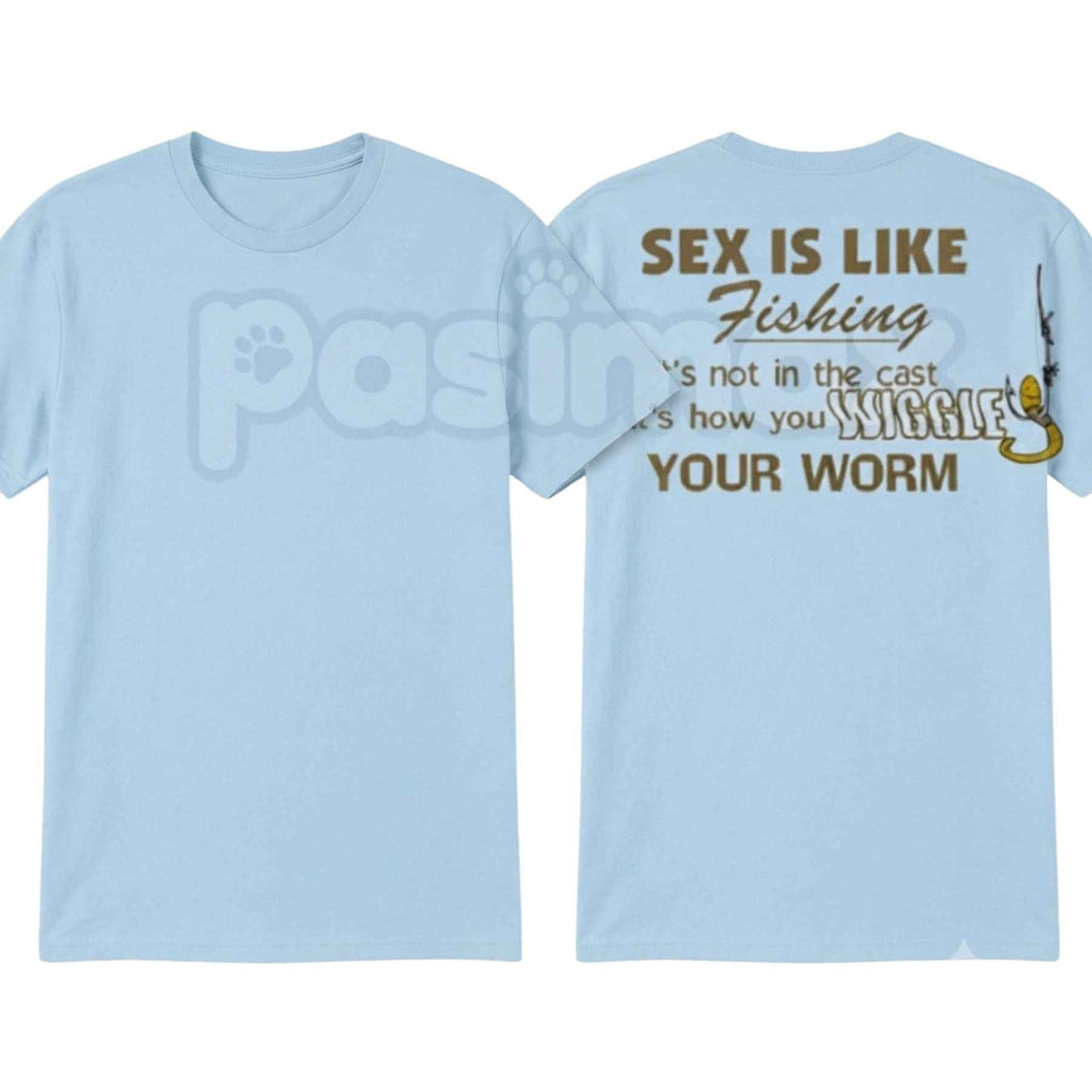 Think Like A Fish Graphic Tee – Funny Angler Weekend Fishing Trip Shirt, Classic Outdoor Fisherman Gift Unisex Cotton Graphic T-Shirt