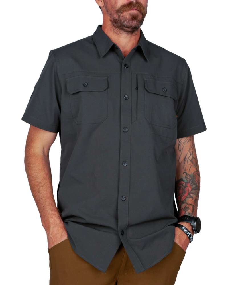 Off The Grid Surplus Thunderbolt 2.0 S/S Shirt — detail close-up